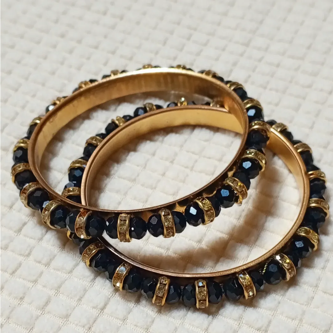 Midnight Glam Bangles