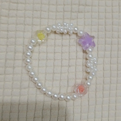 Pearl Charm Fantasy Bracelet