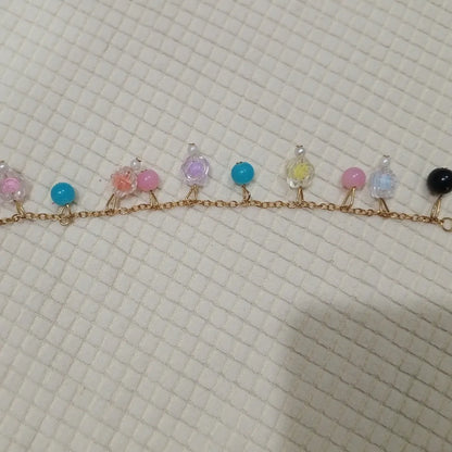 Rainbow Charm Dangle Bracelet