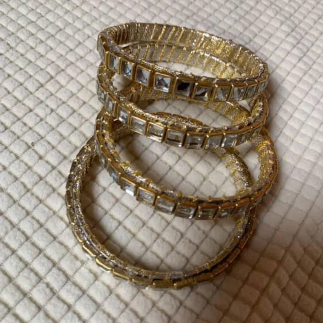 Royal Mirror Glow Bangles