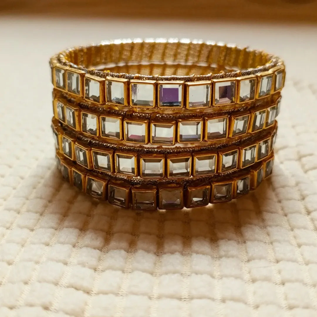 Royal Mirror Glow Bangles