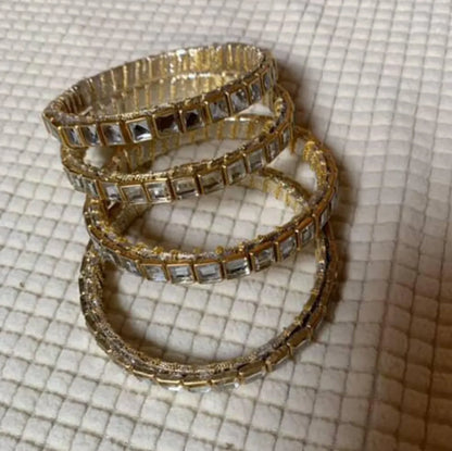 Royal Mirror Glow Bangles