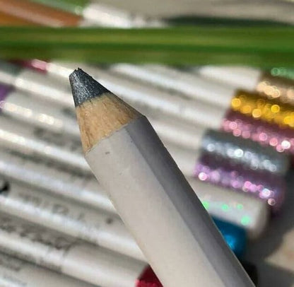 TV Parlour Glitter Eye Pencil Set – 12 Multicolor Shades