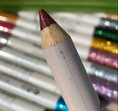 TV Parlour Glitter Eye Pencil Set – 12 Multicolor Shades