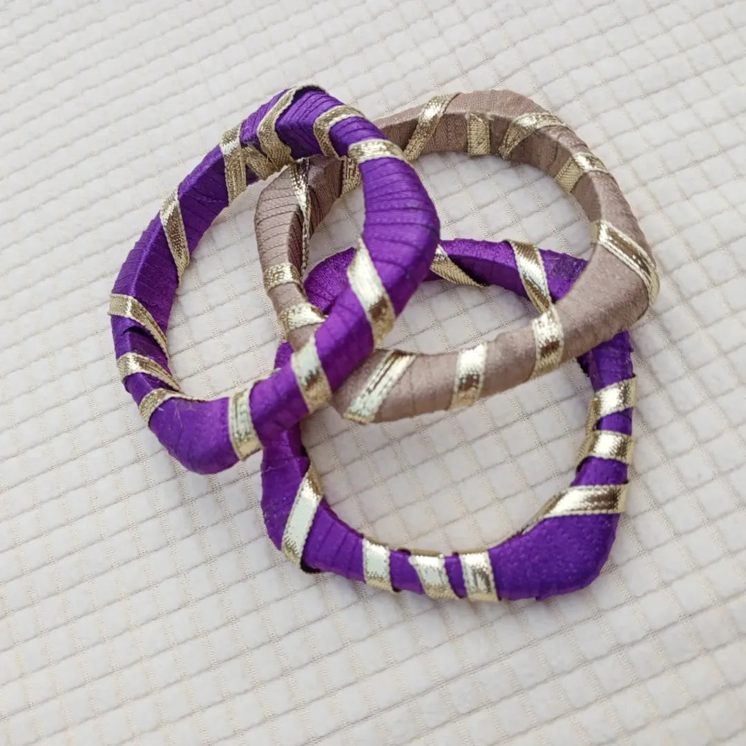 🌸 Royal Ribbon Bangles 🌸