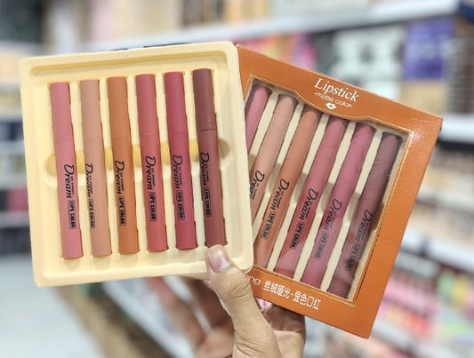 Heng Fang Dream Lipstick Set – Waterproof Matte Collection